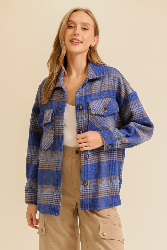 Oversized Plaid Shacket